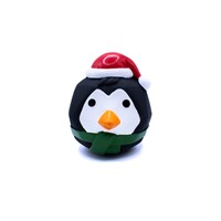 Great&Small Christmas Latex Geometric Penguin Ball