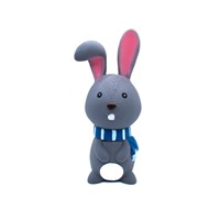 Great&Small Christmas Latex Bunny with Scarf