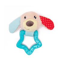 Little&Lively Soft Dog Face & TPR Star Toy 15cm