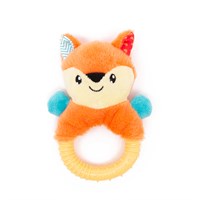 Little&Lively Soft Fox & TPR Ring Toy 12cm