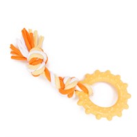 Little&Lively TPR Sun Ring & Jersey Rope Toy