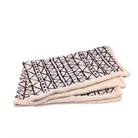 Great&Small Green Elk Jacquard & Sherpa Blanket Pet Bed