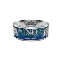 N&D Natural & Delicious Cat Ocean Tuna & Shrimp 70g