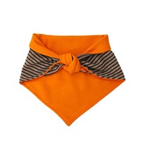 Green Elk Bandana Grey with Green Stripes