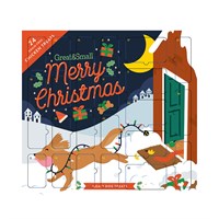 Great&Small Merry Christmas Dog Advent Calendar with Meaty Treats