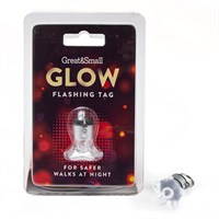 Great&Small Glow Flashing Flower Tag