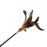 Great&Small Natural Instinct Cat Rod with Feathers - Extra Long
