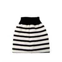 Penrose Knitted Monochrome Striped Sweater