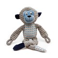 Great&Small Cuddle Me Knot Grey Monkey 36cm>