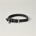 Lily & Leo Leather Rolled Collar Black>