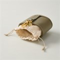 Lily & Leo Leather Treat Pouch Sage>