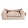 Fantail Mellow Snooze Oat Beige Basket Dog Bed>