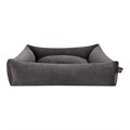 Fantail Mellow Snug Smoke Grey Dog Bed>