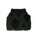 Great&Small Country Adventure Retro Green Patterned Fleece>
