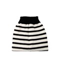 Penrose Knitted Monochrome Striped Sweater>