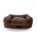 Snuggle & Snooze Brown Corduroy Bed>